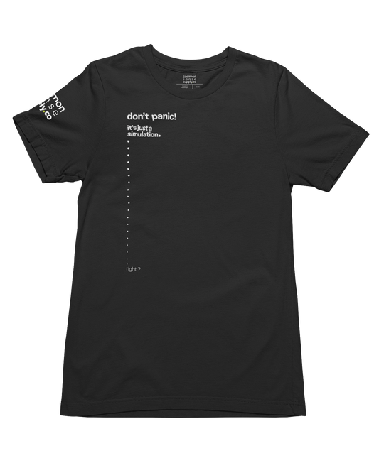 don't panic! it's just a simulation. right? – introverted edition